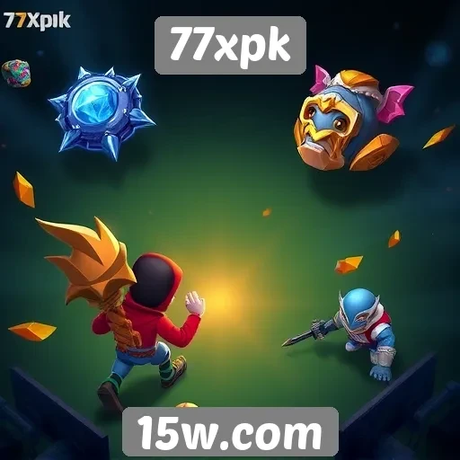 Recursos exclusivos da plataforma de jogos 77xpk